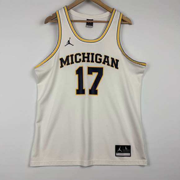 Jordan Brand x Nike Michigan #17 Dri-FIT Jersey – Men’s Size L - Picture 1 of 10
